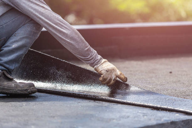 Professional Emergency Waterproofing technician working in Cambridge, WI
